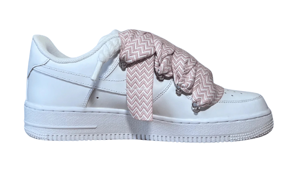 Nike Air Force 1 Lanvin Rope Lace Pink
