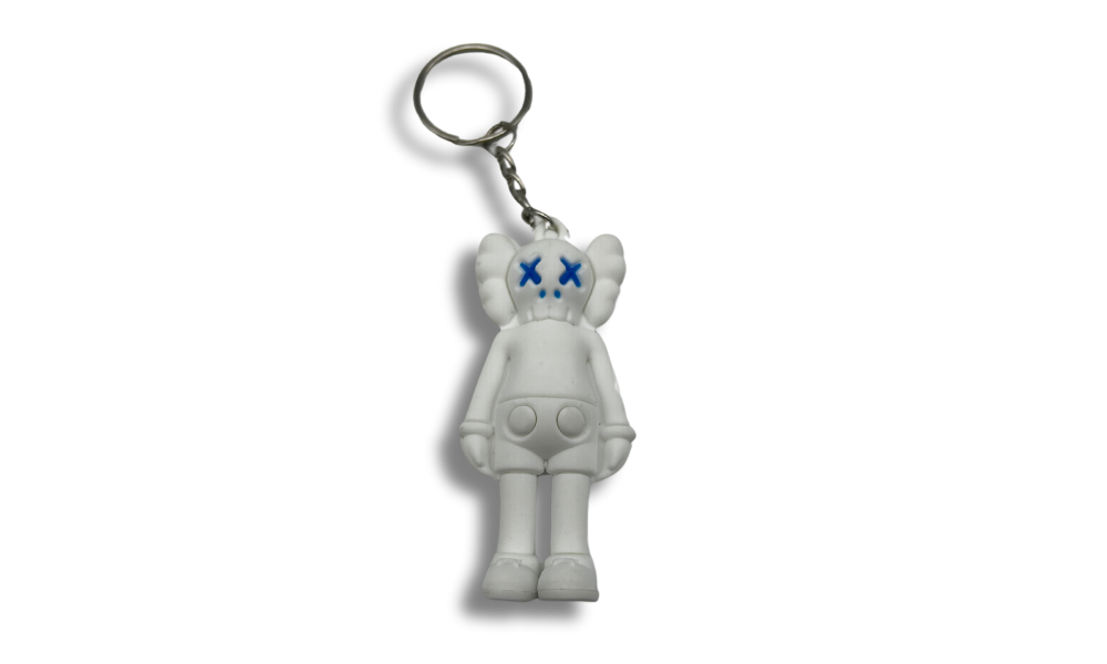 Breloc - KAWS alb