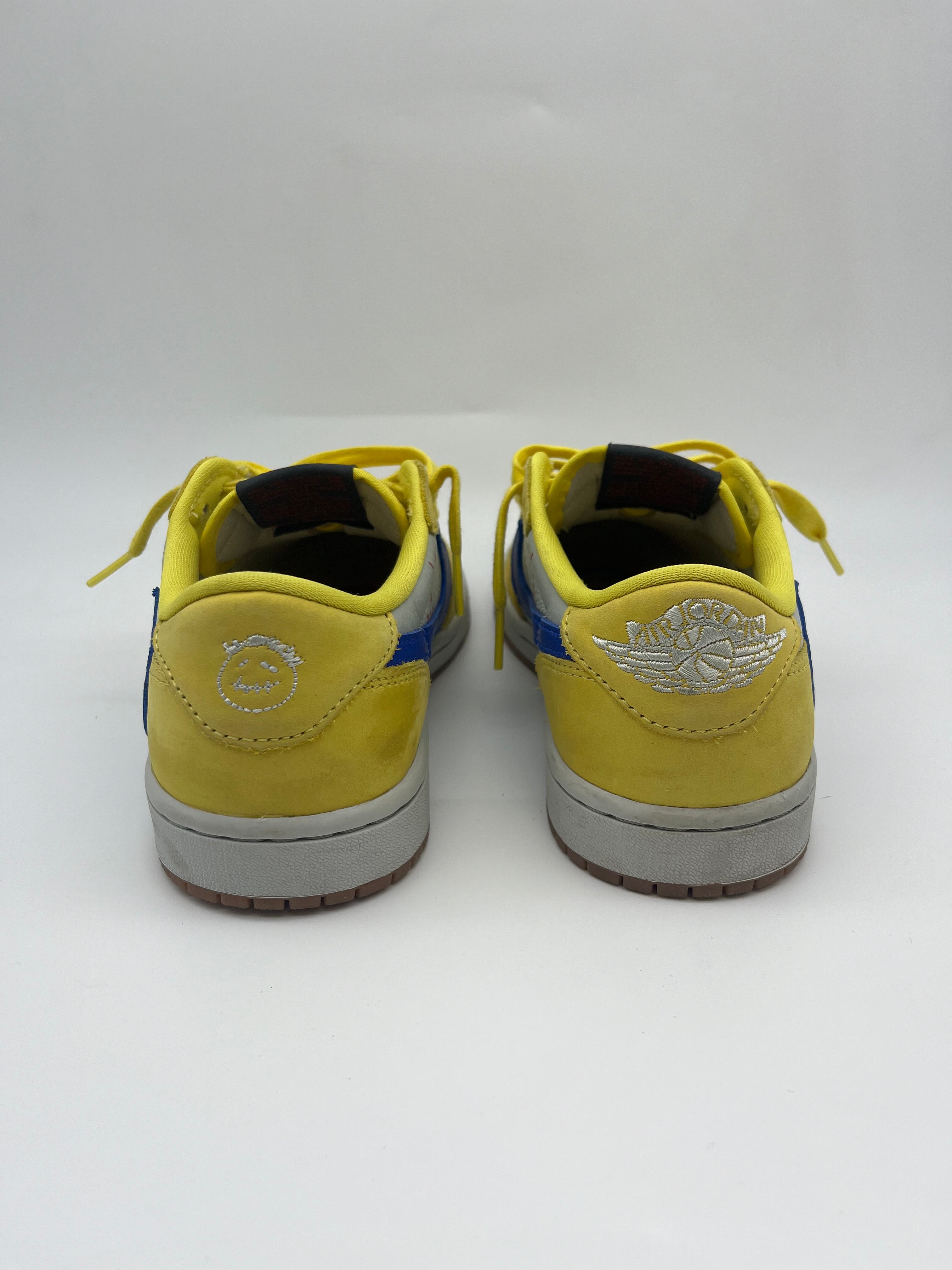 Használt - Jordan 1 Low Travis Scott Canary (37.5)