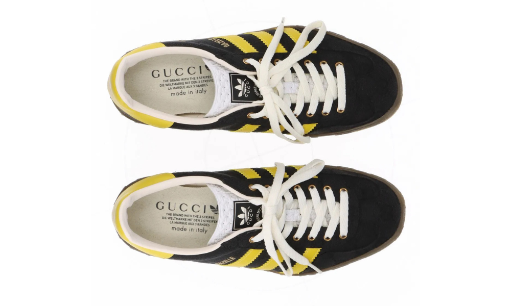 adidas x Gucci Gazelle Black GG Monogram