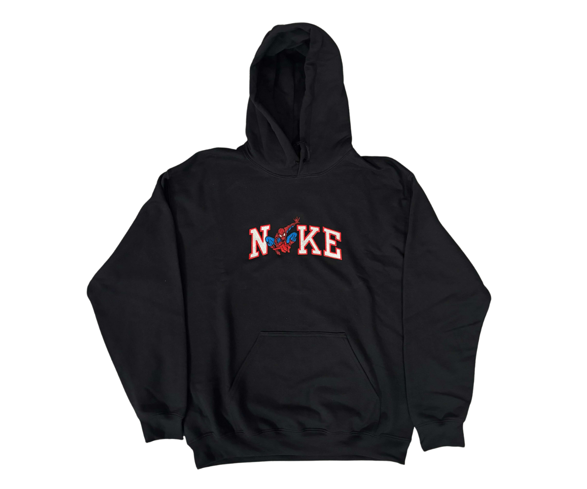 Cuddle Chick - Spiderman Hoodie Black