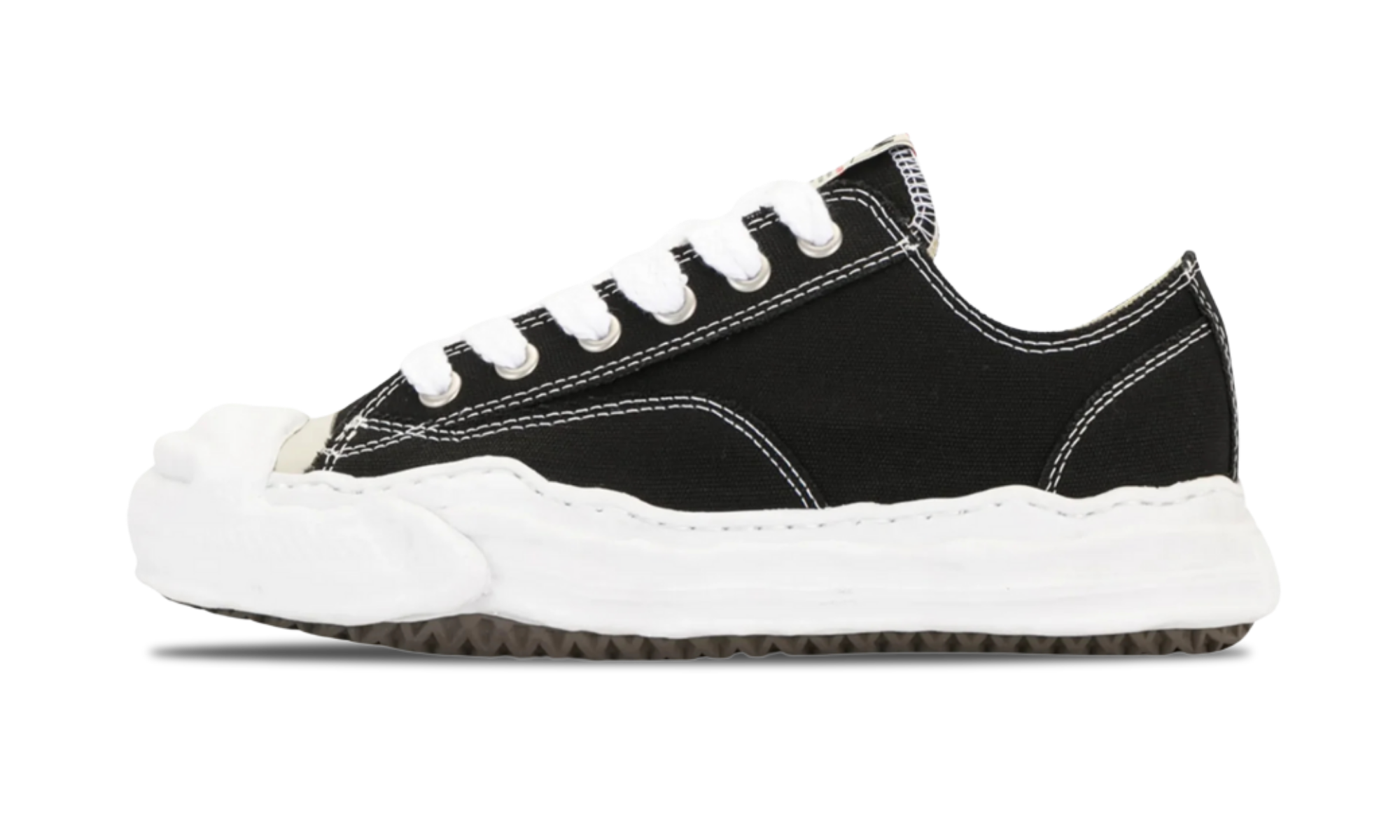 Maison Mihara Yasuhiro Hank OG Sole Canvas Low Black