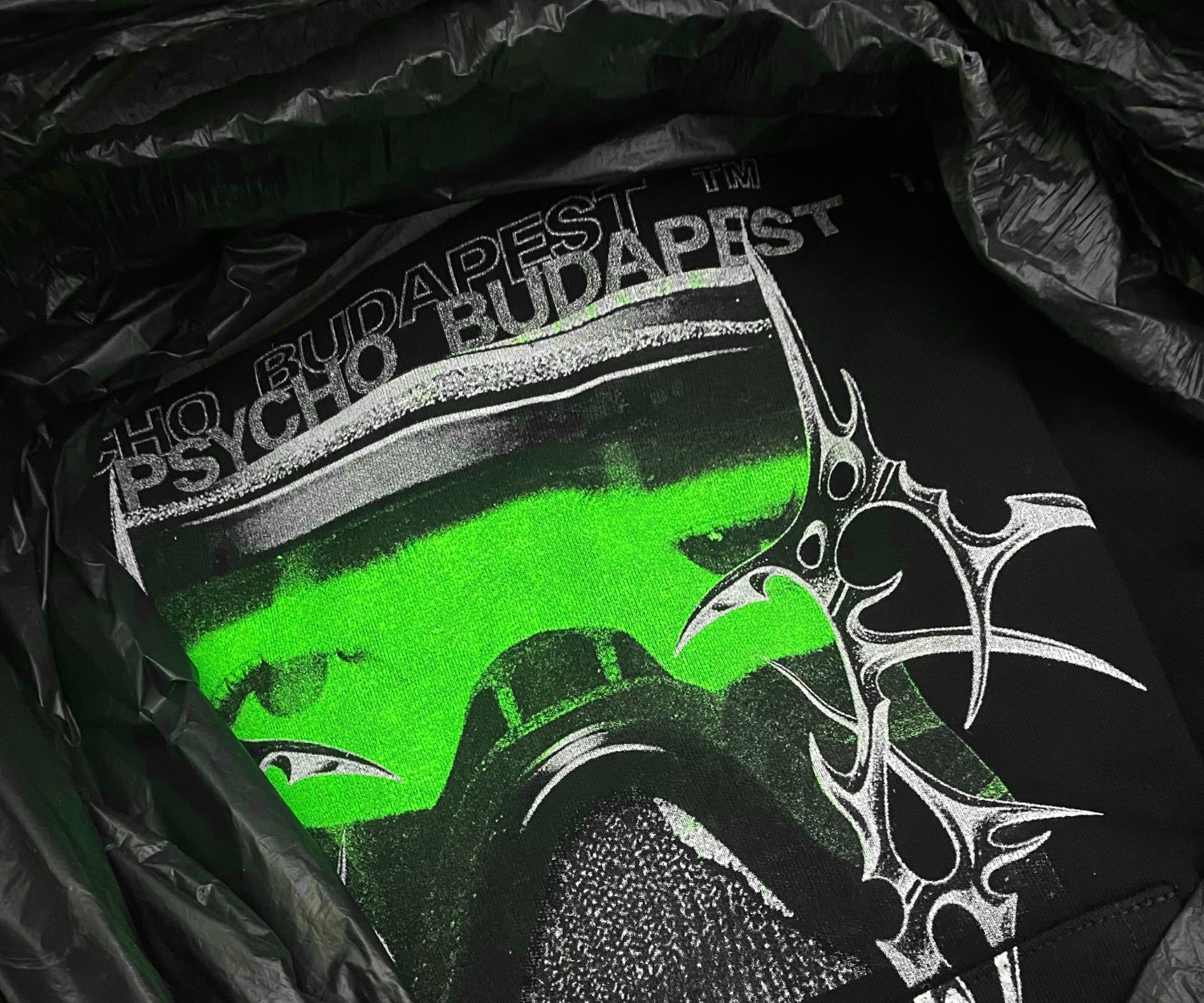TOXIC VISION HOODIE (GREEN)