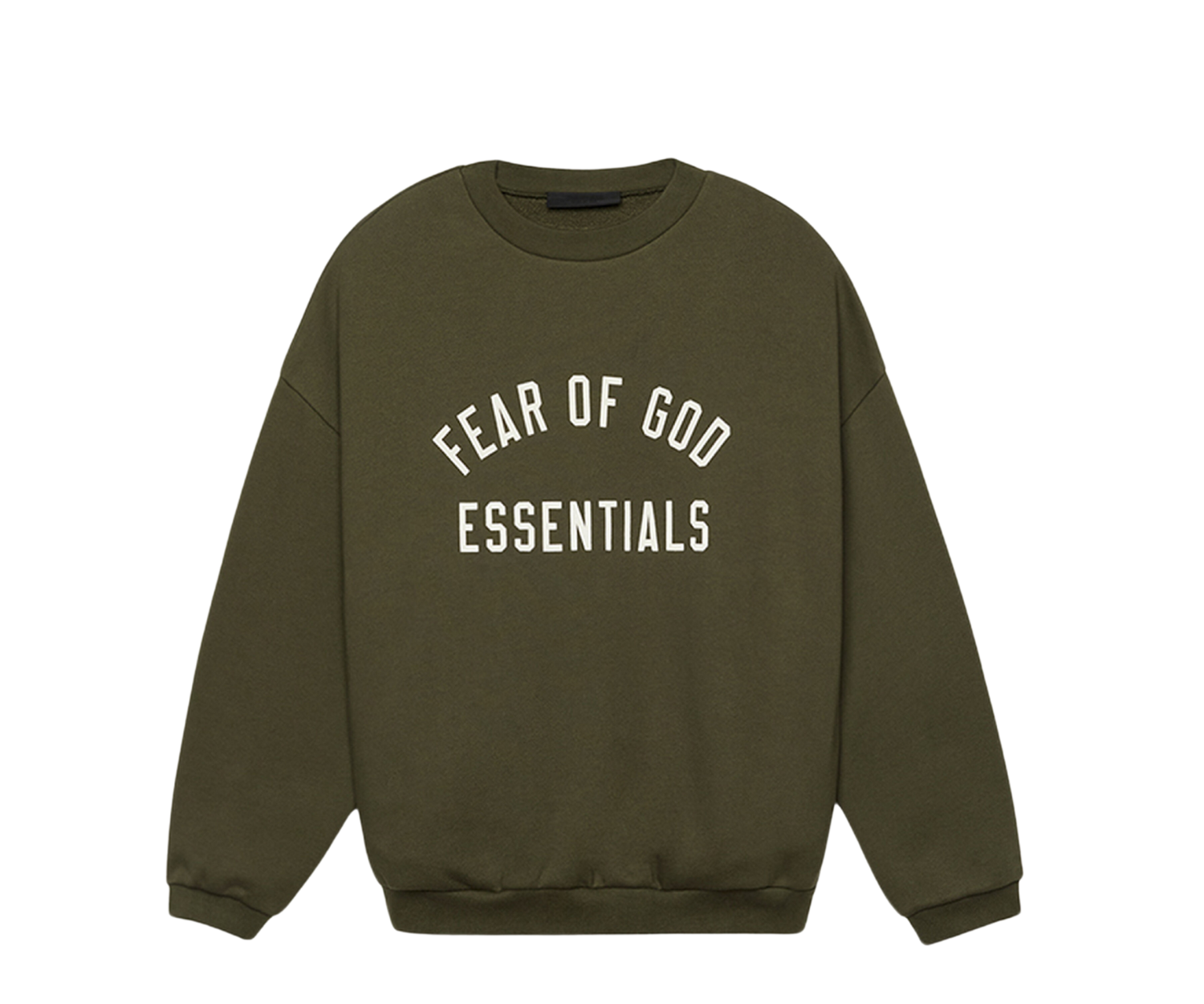Fear of God Essentials Fleece Crewneck Military