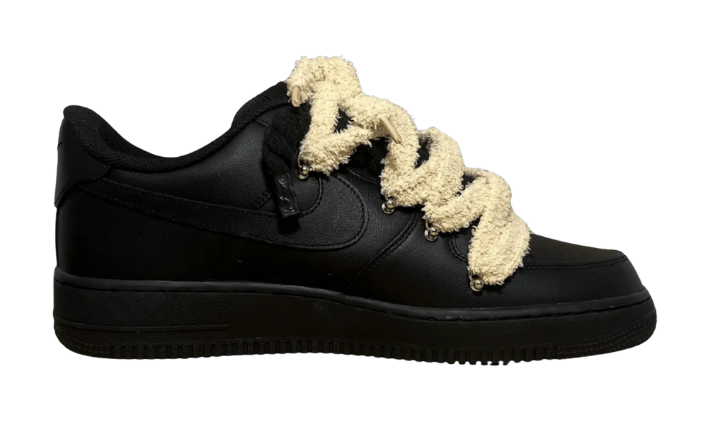 Nike Air Force 1 Black Chimney Cake Cinnamon