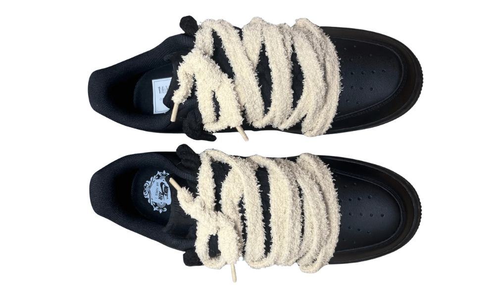 Nike Air Force 1 Black Chimney Cake Cinnamon