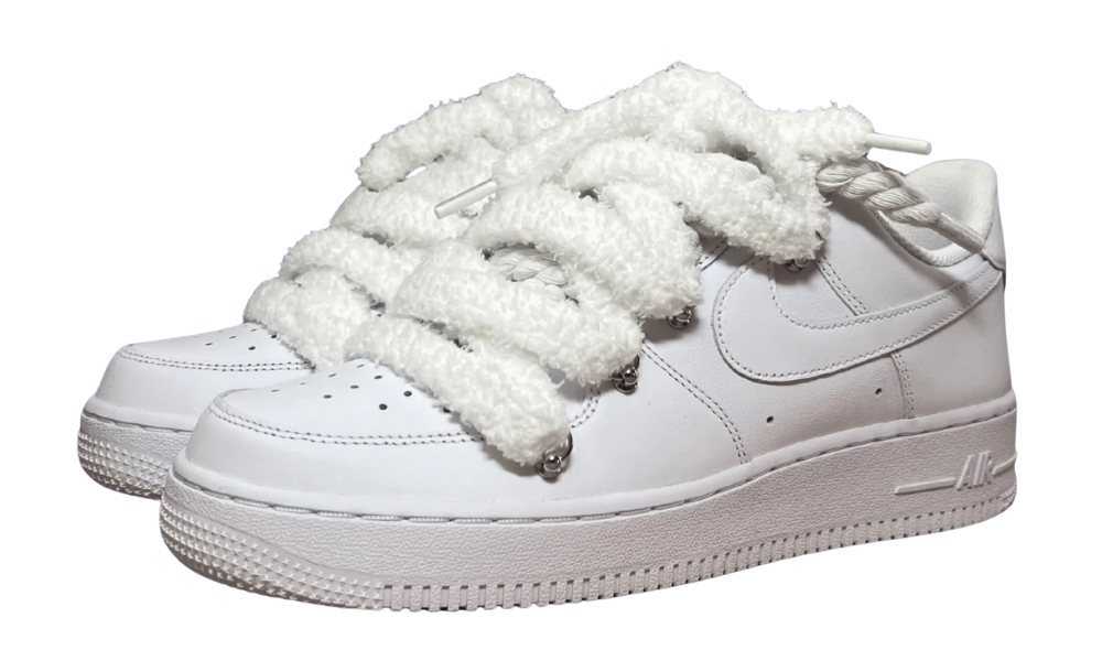 Nike Air Force 1 White Chimney Cake Coconut