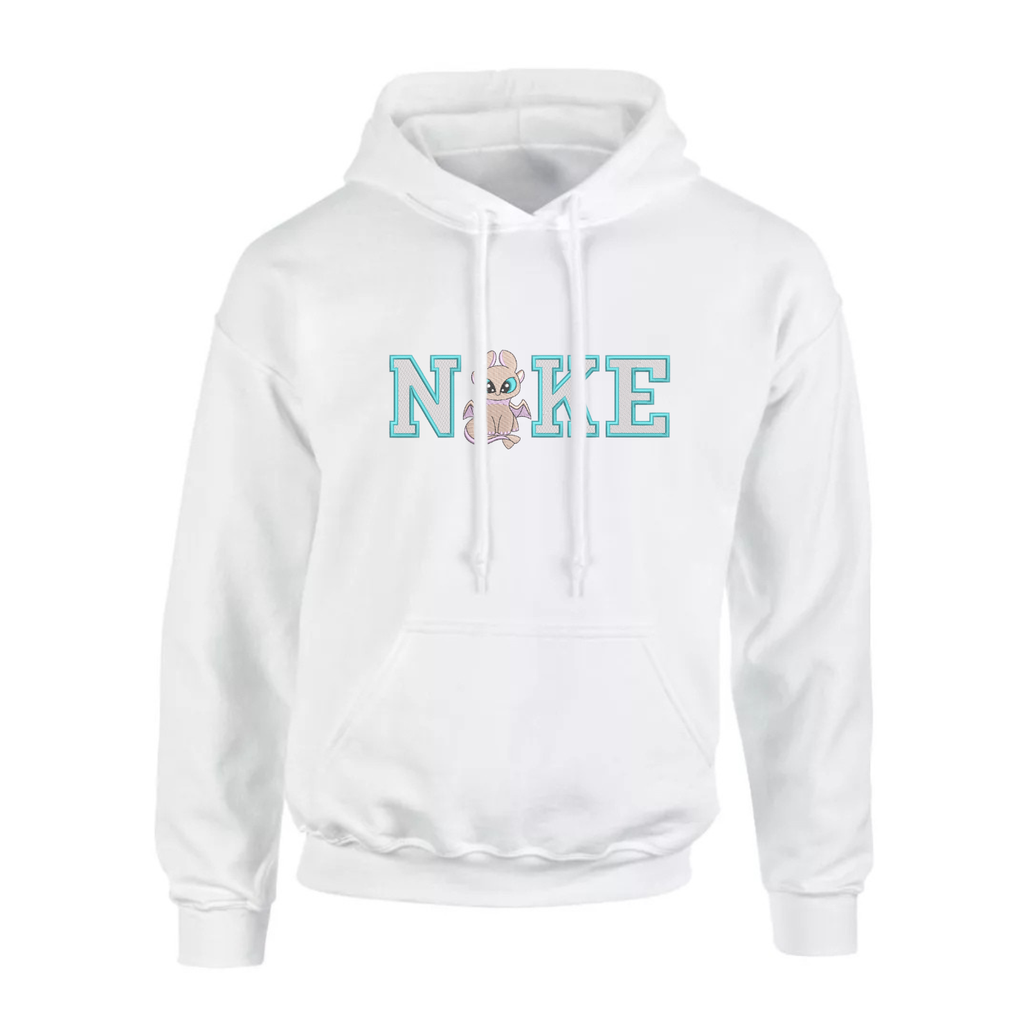 Cuddle Chick - Dragons Hoodie White
