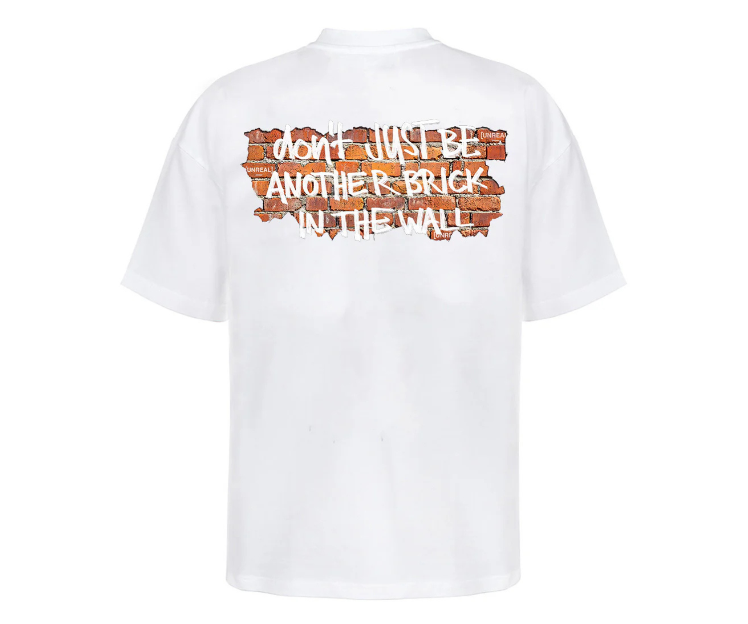 UNREAL BRICK Tee White