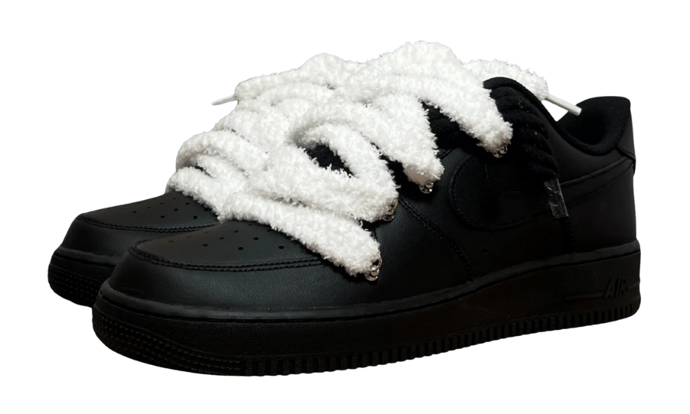 Nike Air Force 1 Black Chimney Cake Coconut