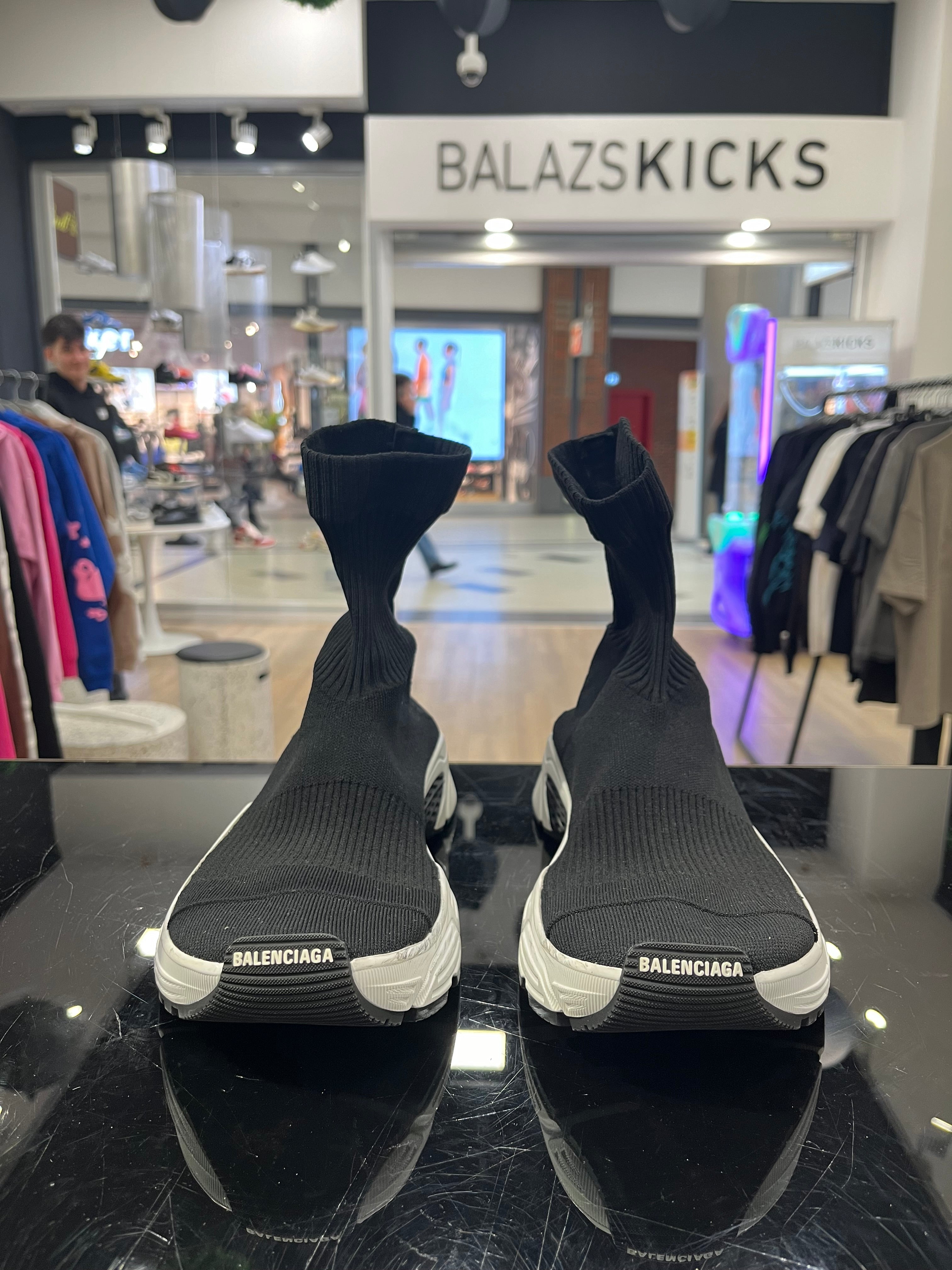 HASZNÁLT - Balenciaga Speed Trainer Black (41)