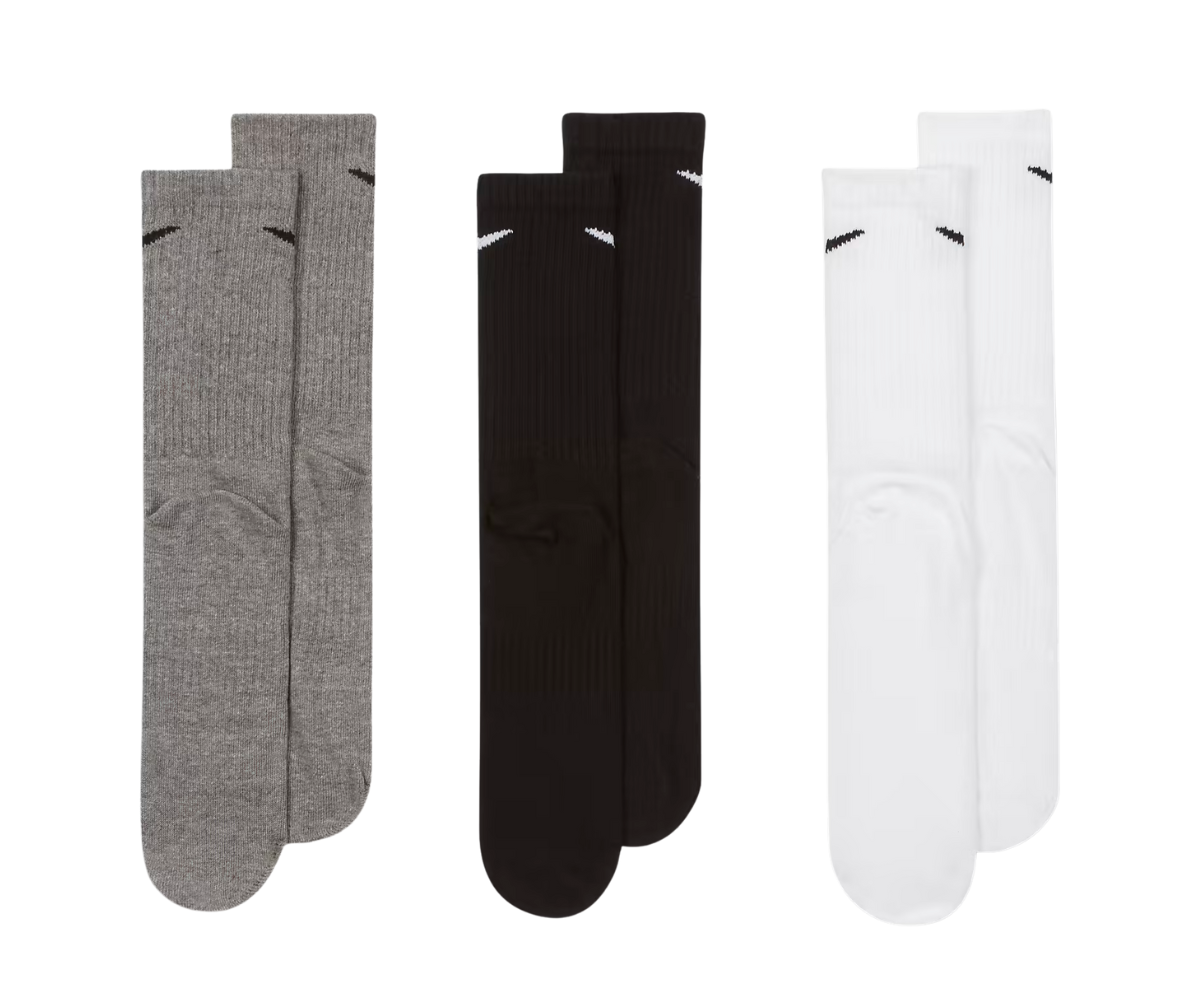 NIKE EVERYDAY SOCKS (3 PACK)
