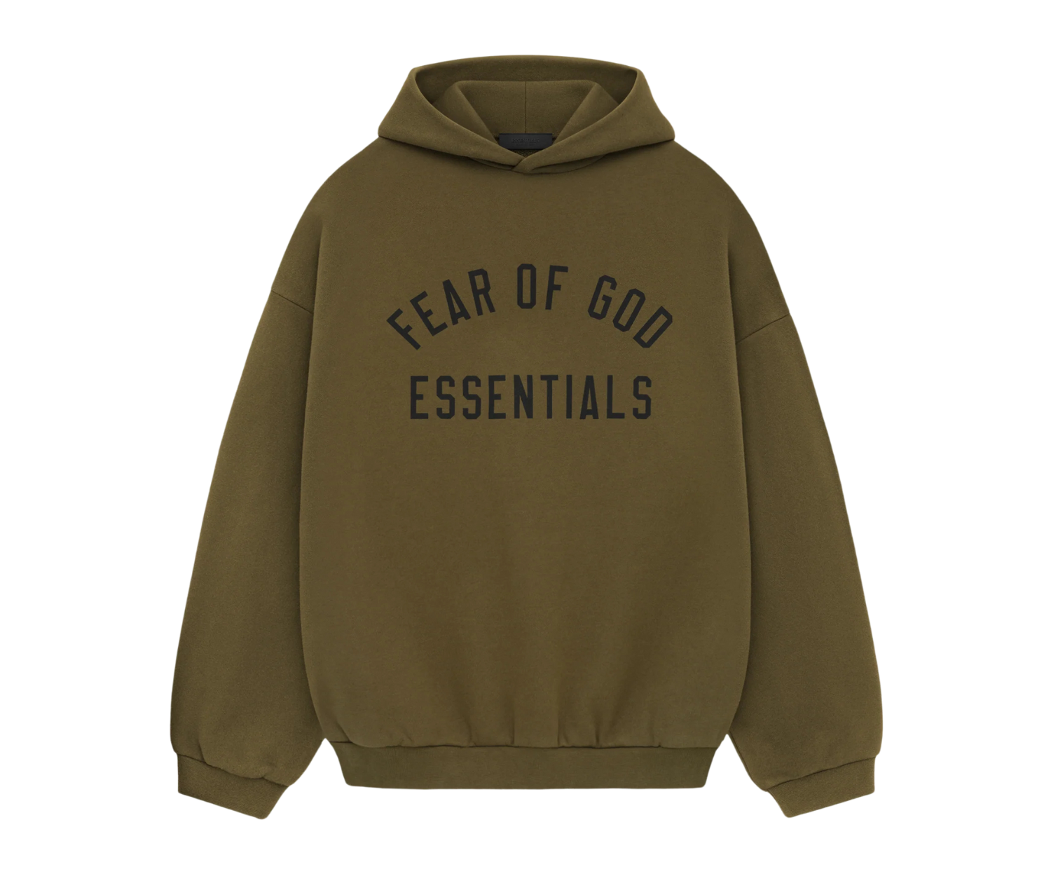 Fear of God Essentials Fleece Hoodie Olive