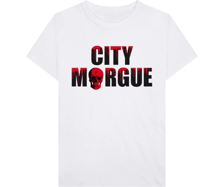 Vlone City Morgue Dogs Tee White