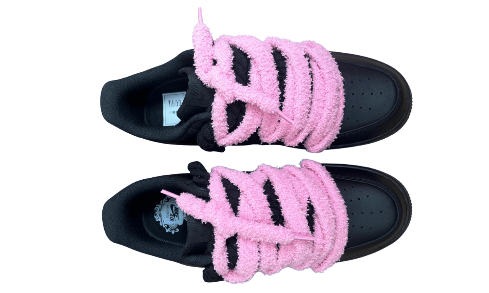 Nike Air Force 1 Black Chimney Cake Pink