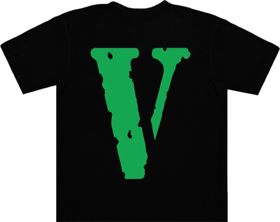 Vlone T-Shirt Black Green