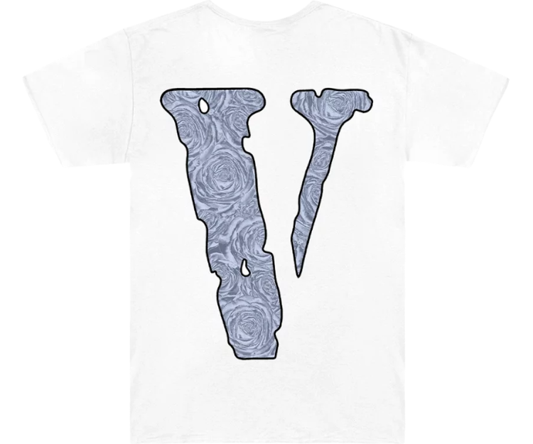 Tricou Vlone x Pop Smoke The Woo Alb