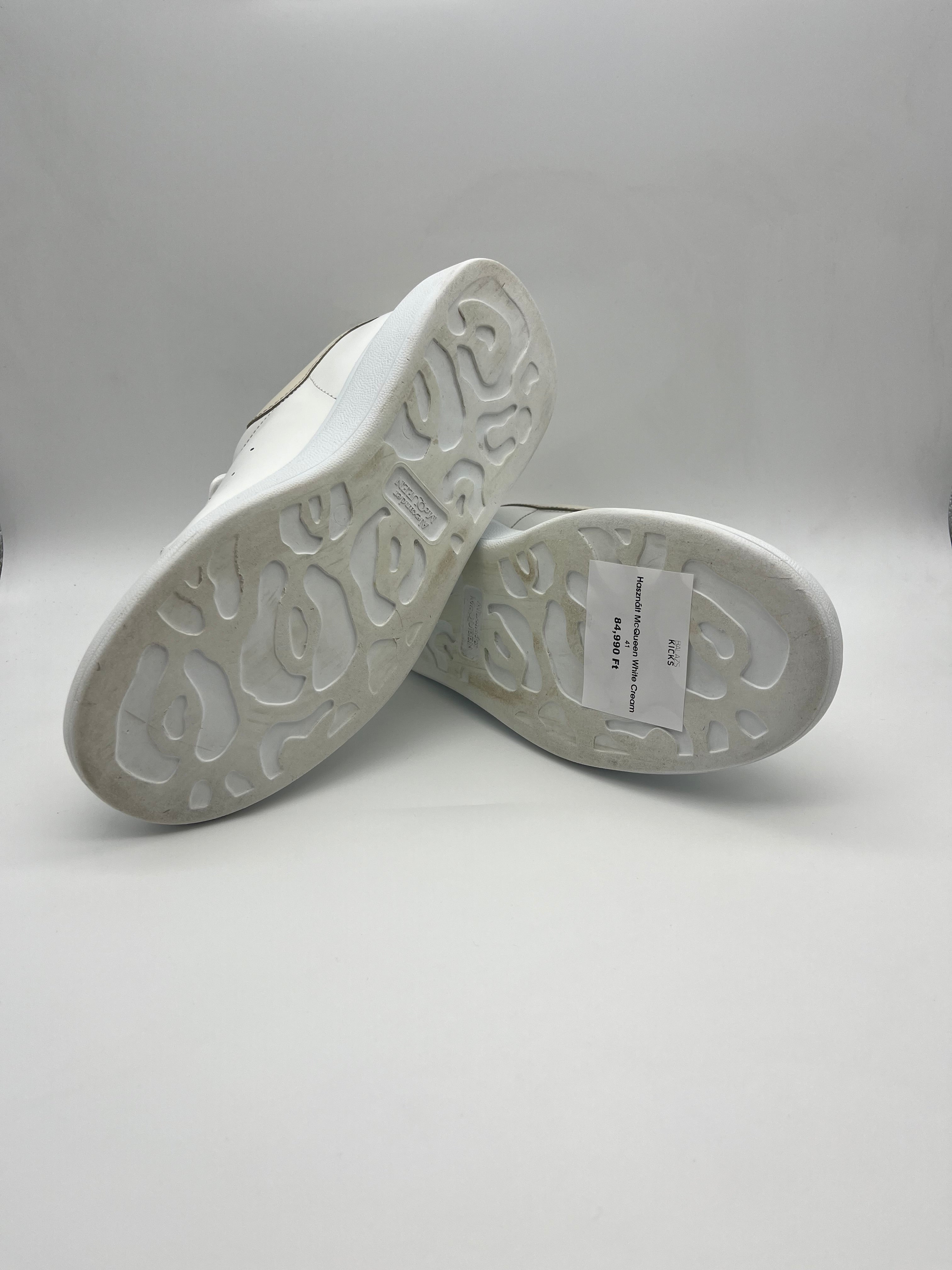 Használt - Alexander McQueen White Cream Heel (41)