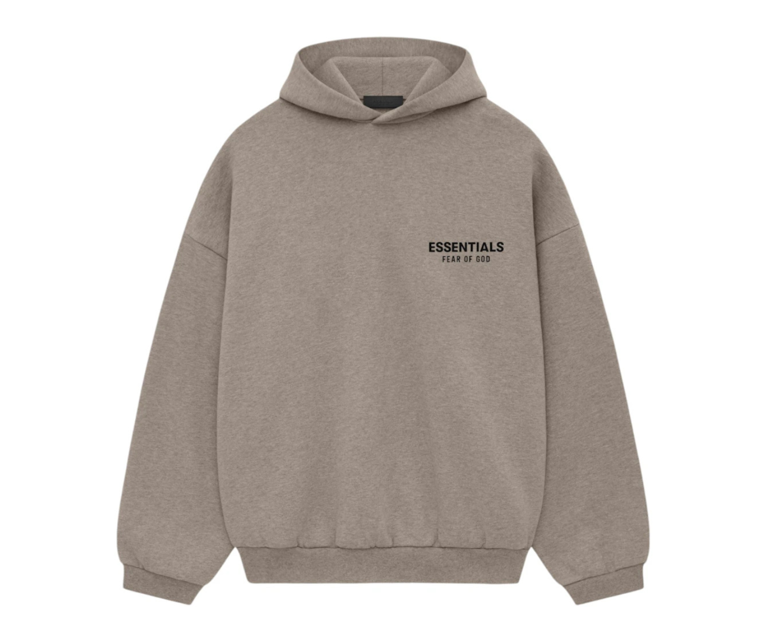 Fear of God Essentials Fleece Hoodie (FW24) Heather Gray