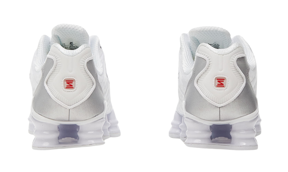 Nike Shox TL White Metallic Silver
