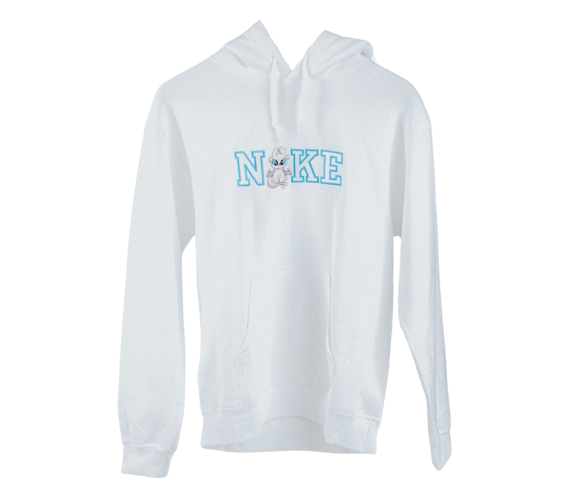 Cuddle Chick - Dragons Hoodie White