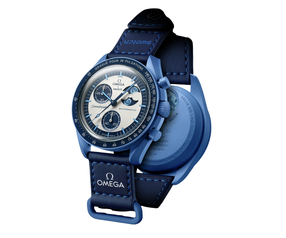 Swatch x Omega Bioceramic Moonswatch Mission to the Super Blue Moonphase