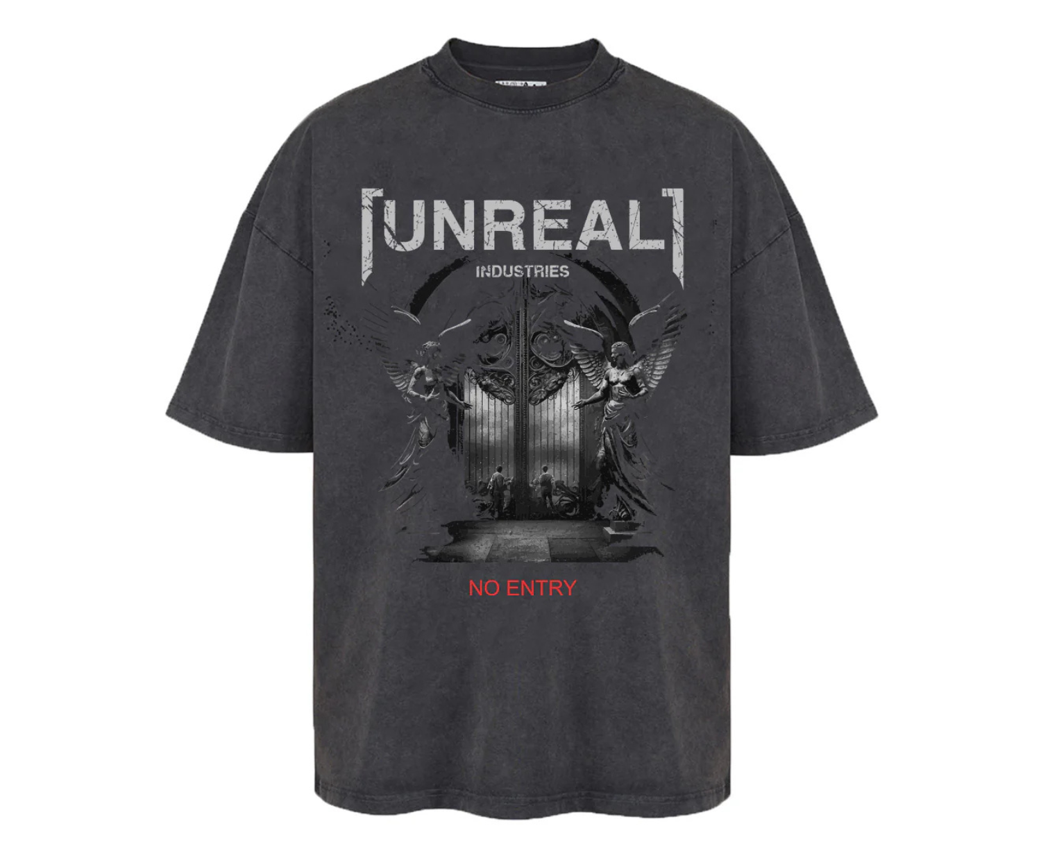 UNREAL No Entry Tee Washed