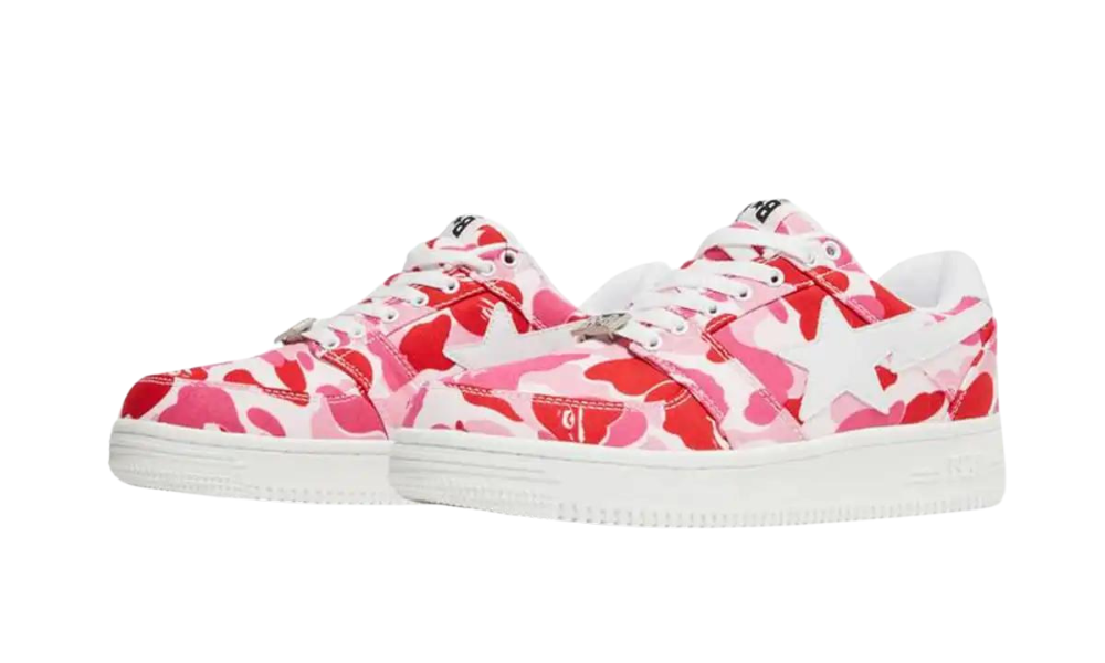 The Bathing Ape Bape Sta Low ABC Camo 20th Pink
