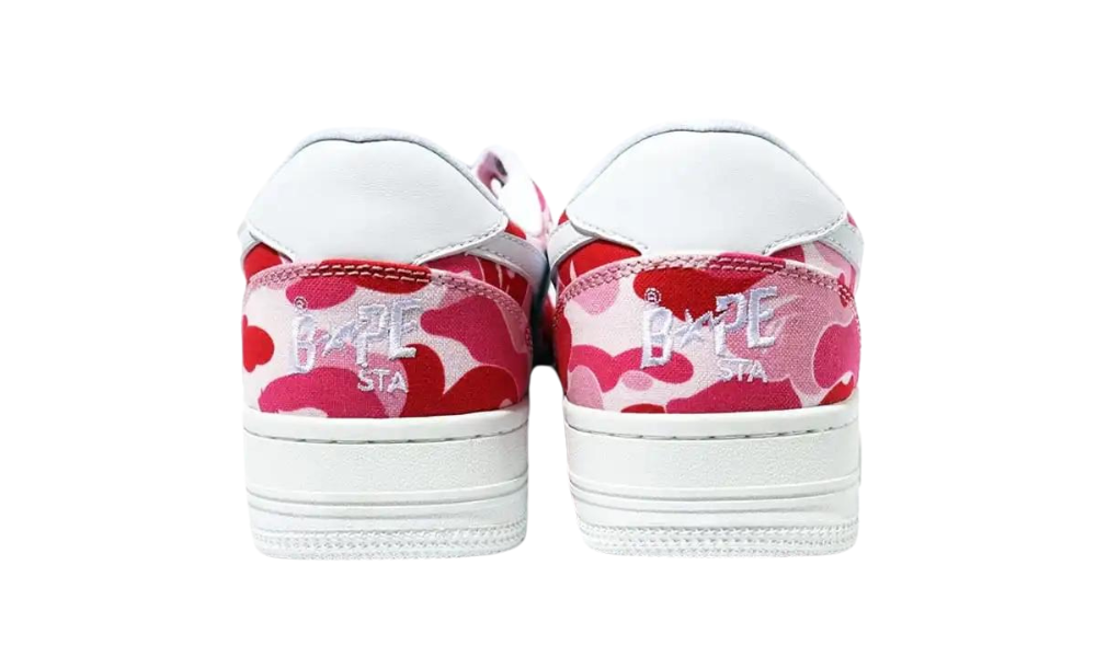 The Bathing Ape Bape Sta Low ABC Camo 20th Pink