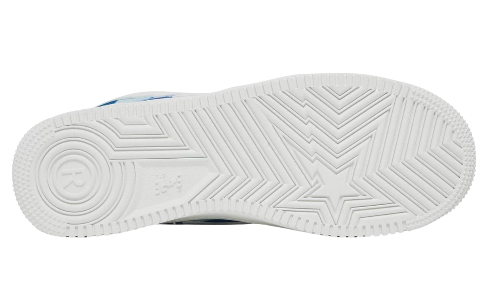 The Bathing Ape Bape Sta Low ABC Camo 20th Blue