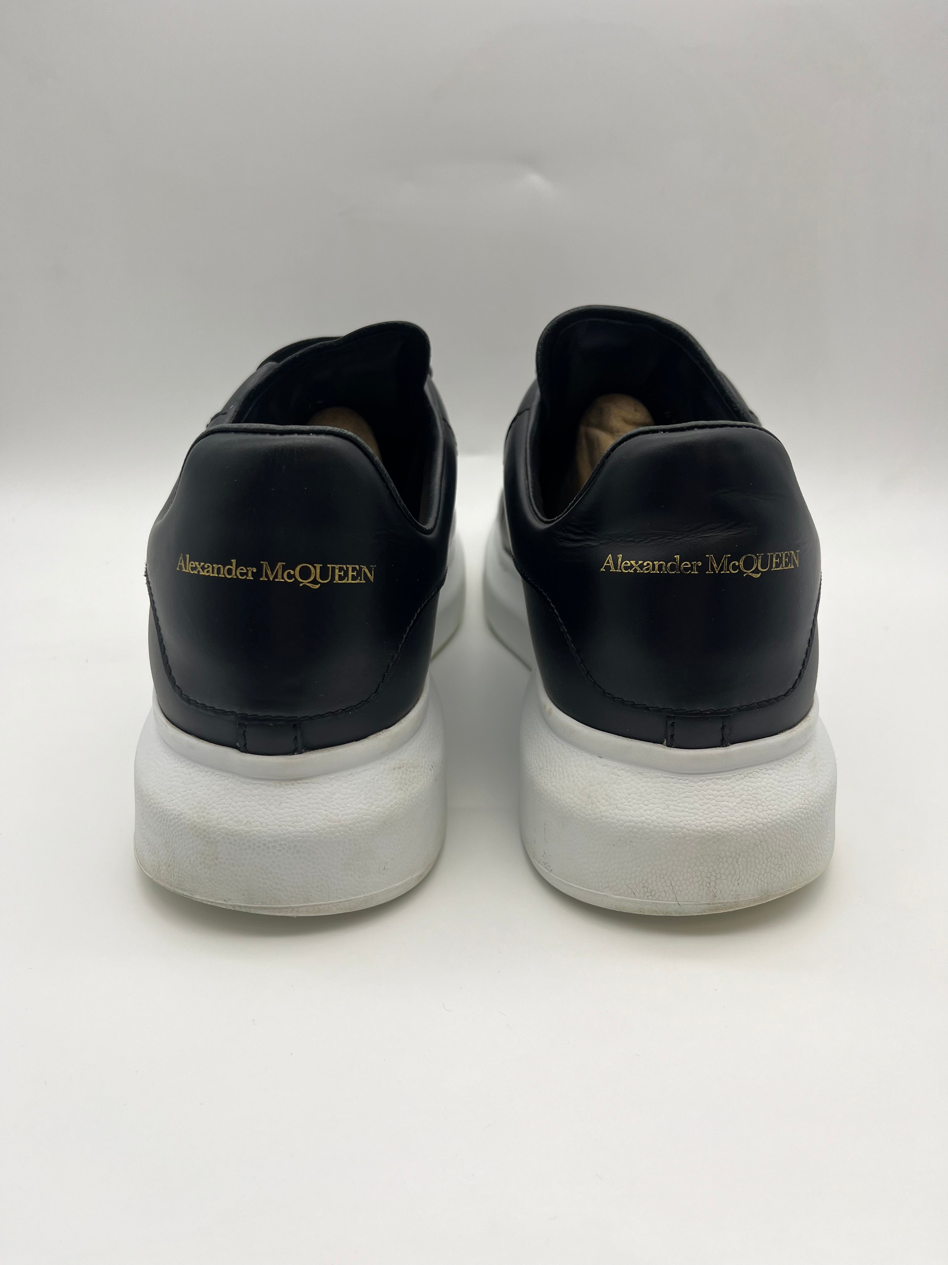 Használt - Alexander McQueen Black White Sole (43 1/2)