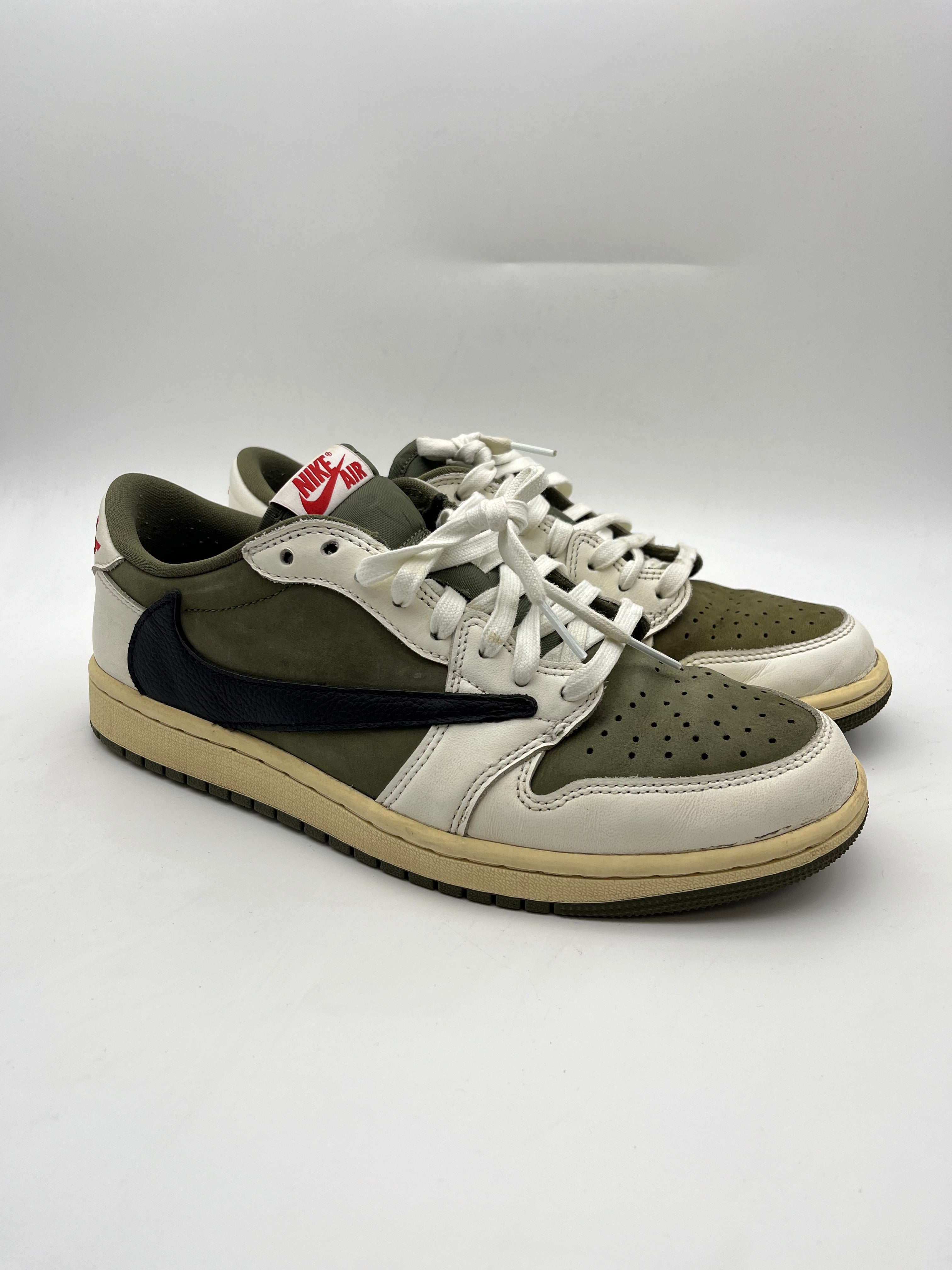 Használt - Jordan 1 Low Travis Scott Medium Olive (42)