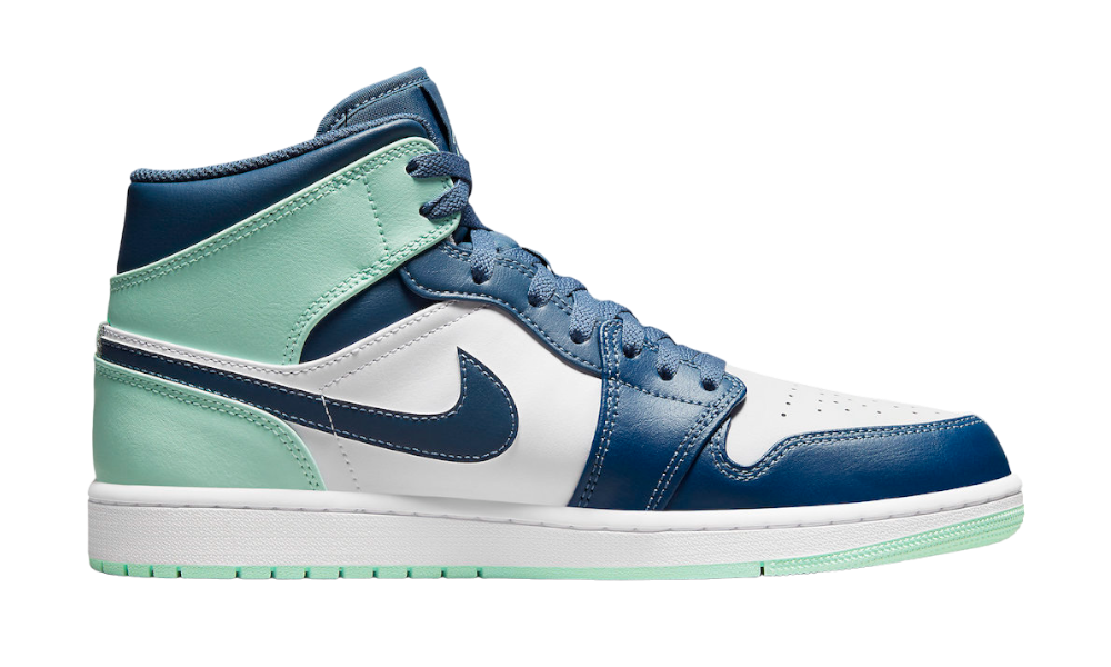 Air Jordan 1 Mid Mystic Navy Mint Foam