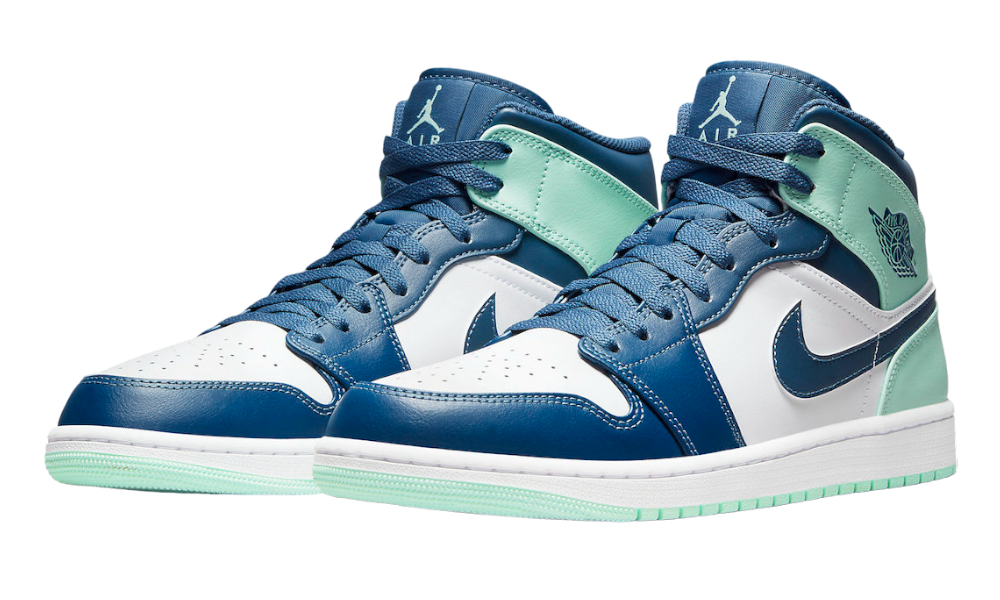 Air Jordan 1 Mid Mystic Navy Mint Foam