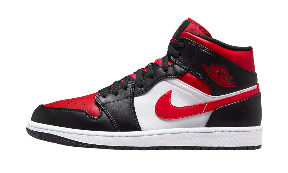 Jordan 1 Mid Bred Toe