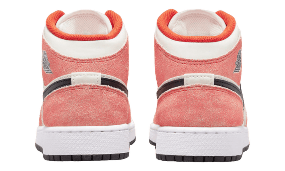 Air Jordan 1 Mid SE Orange Suede