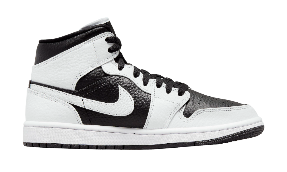 Air Jordan 1 Mid Invert Black White