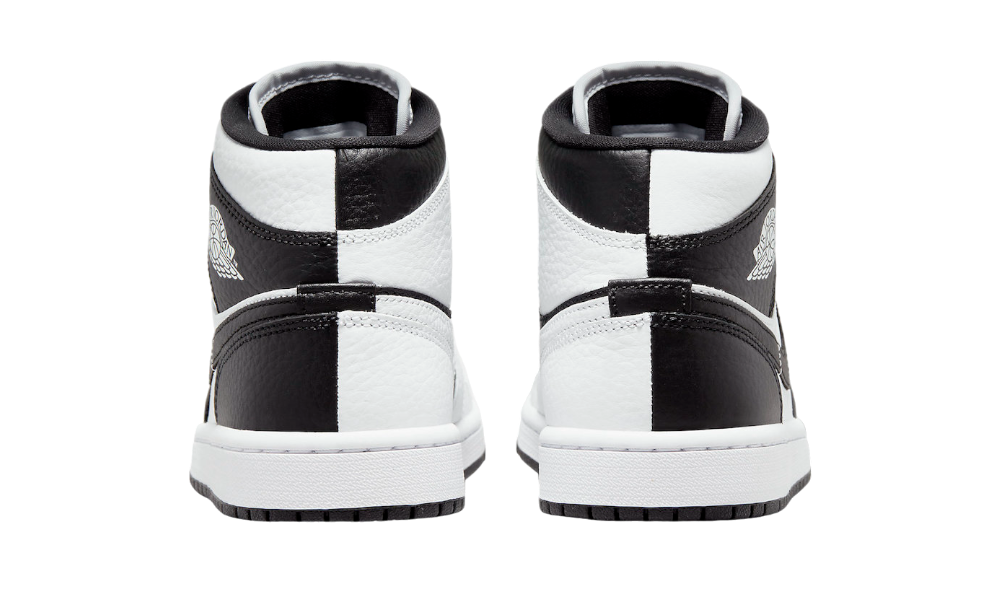 Air Jordan 1 Mid Invert Black White