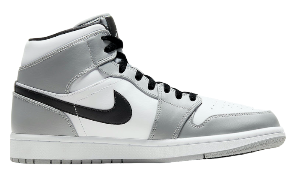 Air Jordan 1 Mid Light Smoke Grey