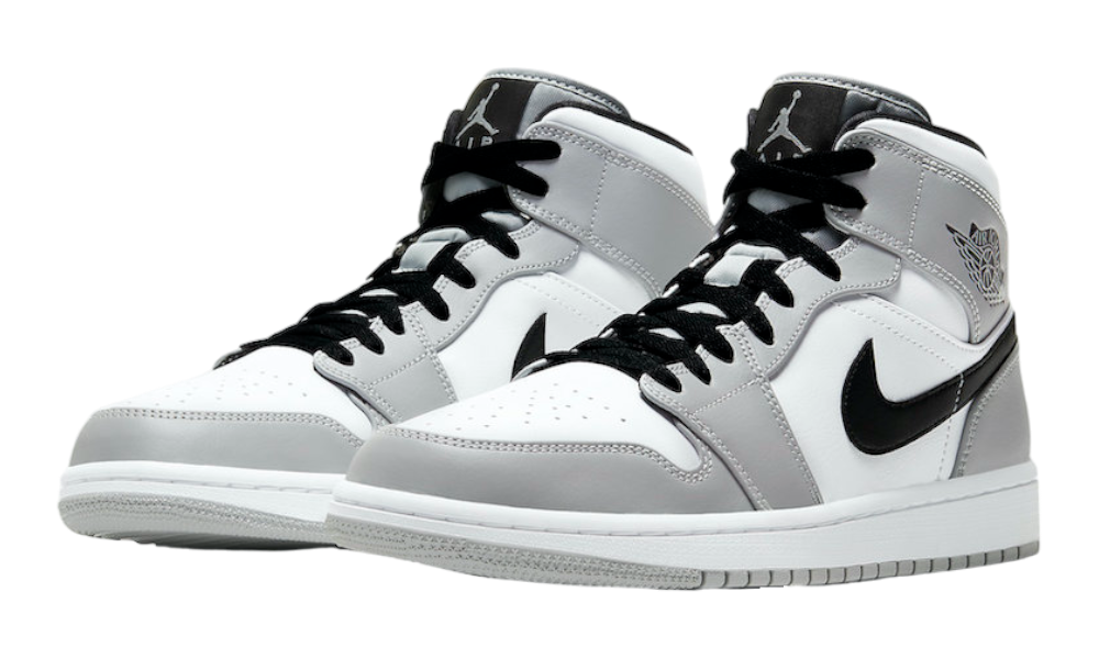 Air Jordan 1 Mid Light Smoke Grey