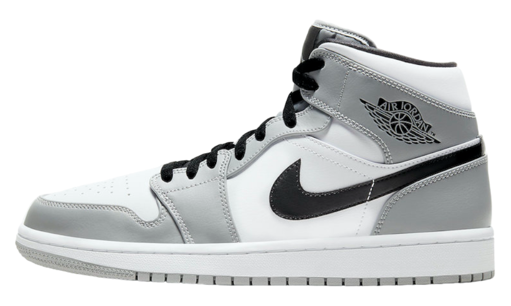 Air Jordan 1 Mid Light Smoke Grey