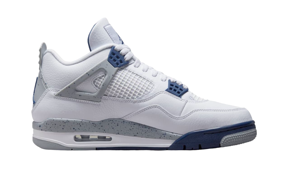 Air Jordan 4 Retro White Midnight Navy