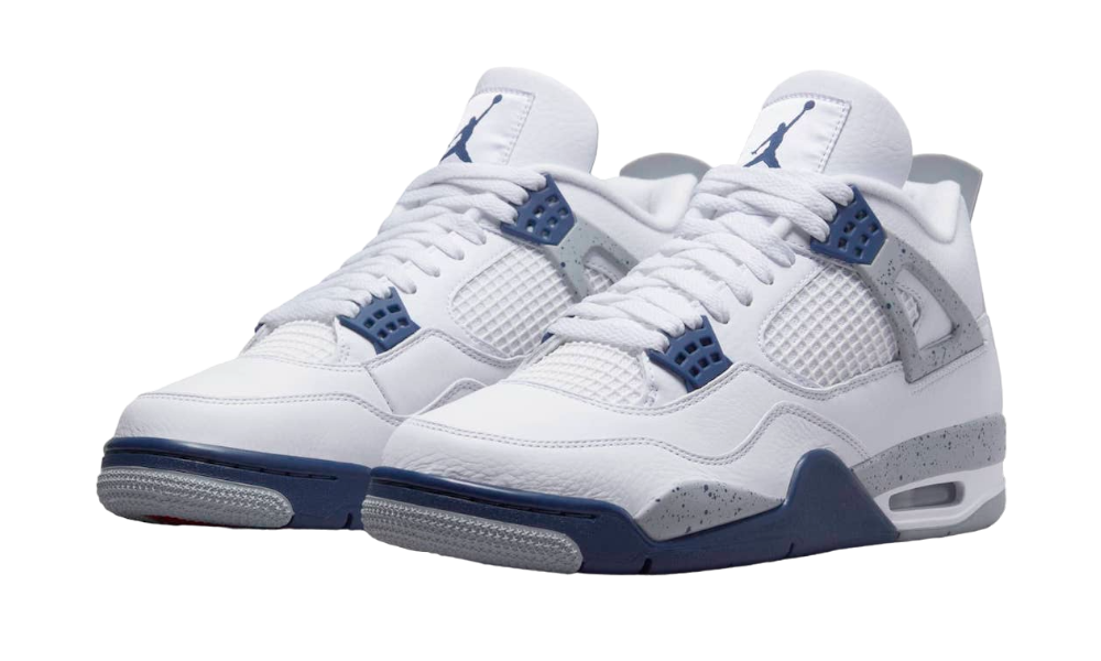 Air Jordan 4 Retro White Midnight Navy