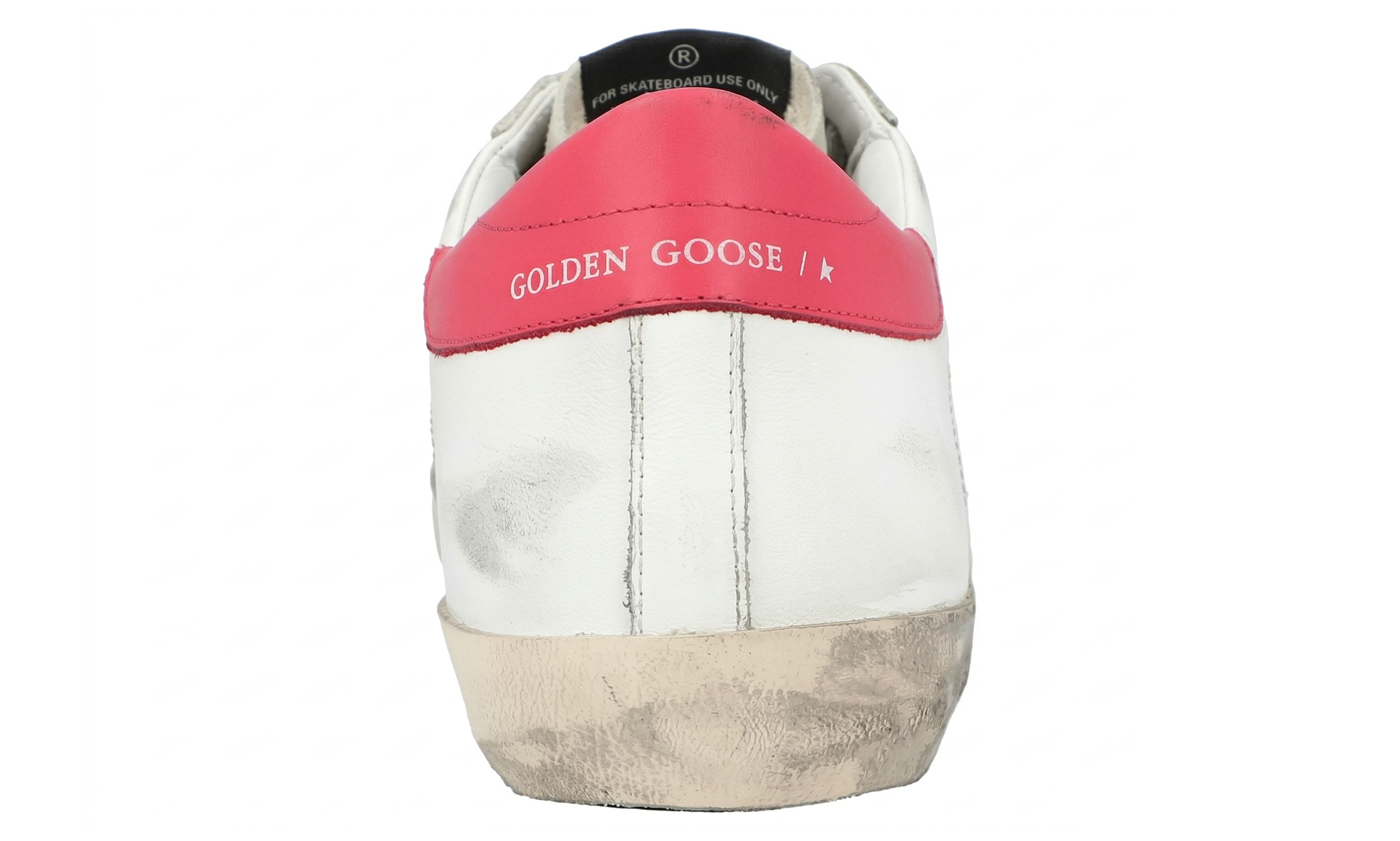 Golden Goose Superstar Pink Heel / Blue Star (Women’s)
