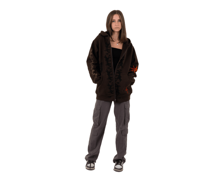 Travis Scott Reverse Dog Zip Up Hoodie