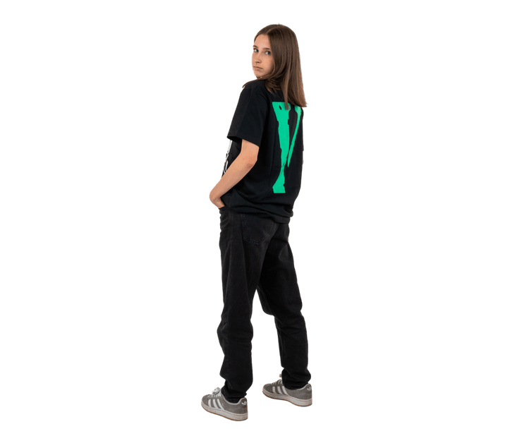 Vlone T-Shirt Black Green