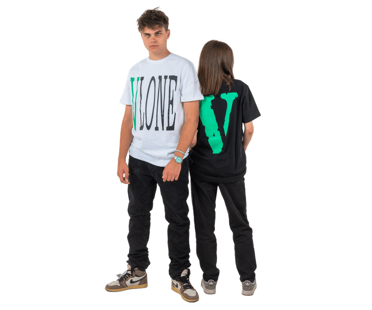 Vlone T-Shirt White Green
