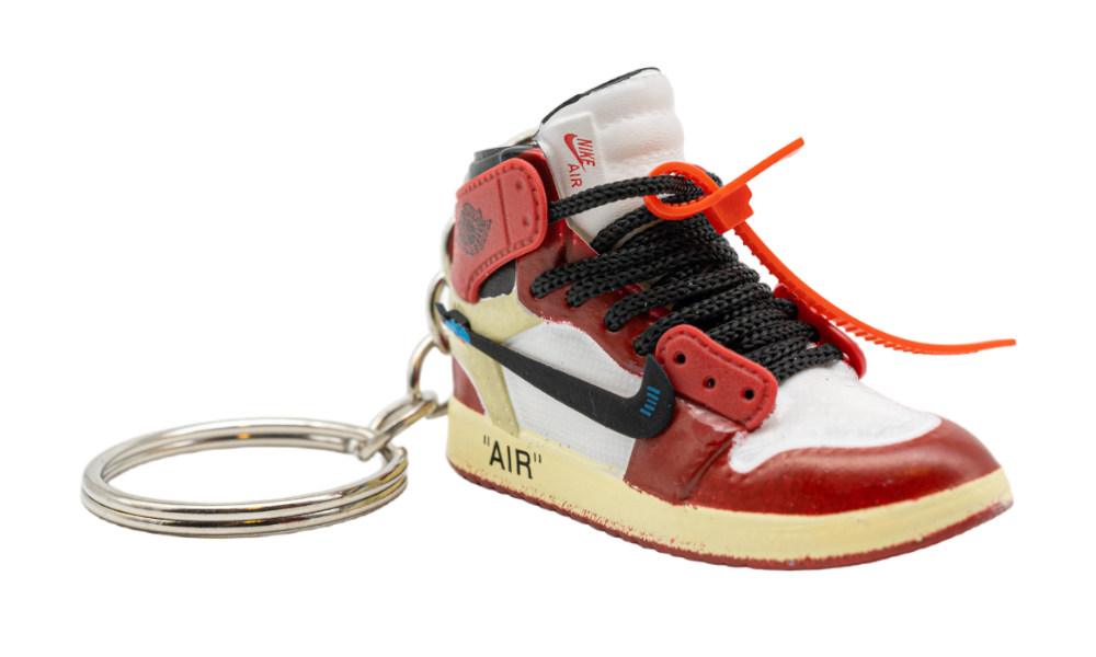 Keychain - Air Jordan 1 Retro High Off-White Chicago