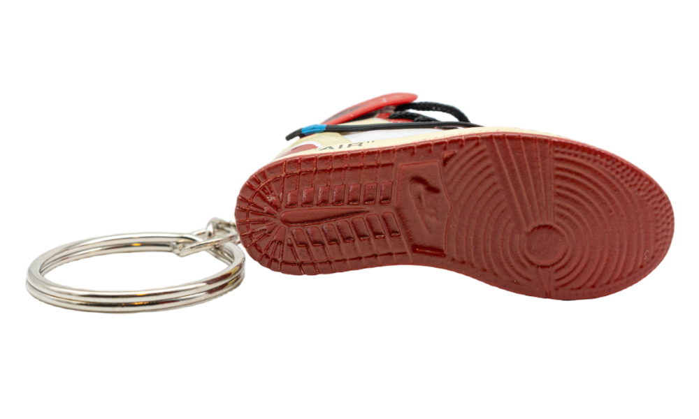 Keychain - Air Jordan 1 Retro High Off-White Chicago