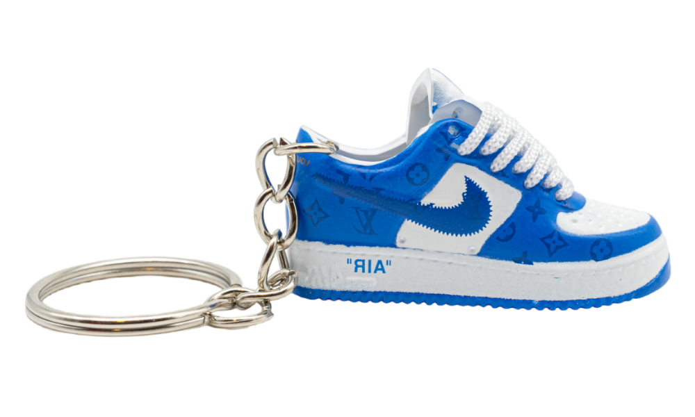 Kulcstartó - Louis Vuitton Nike Air Force 1 Low Royal